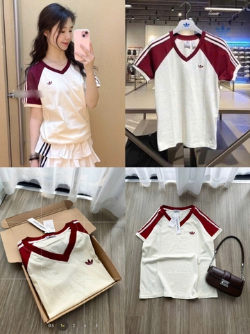 A578-Áo thun ADD đỏ trắng