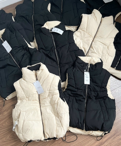 AO030- Áo phao 2 mặt hàng xuất nhà máy VNXK