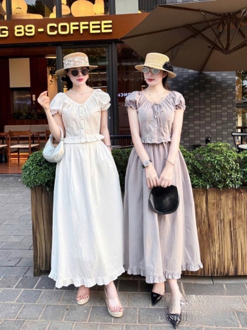 ☘️Set611- SET BỘ BÈO GẤU MIX CV A DÀI chất đũi🌷