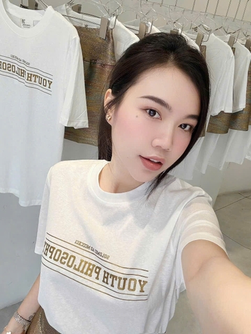 ☘️ SET470-SET YOUTH ÁO CT MIX CHÂN VÁY TAFA NHŨ 🌿