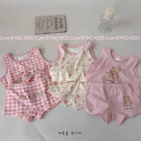 CB304- Combo 3 bộ cover Hàn HeyHoney balo viền