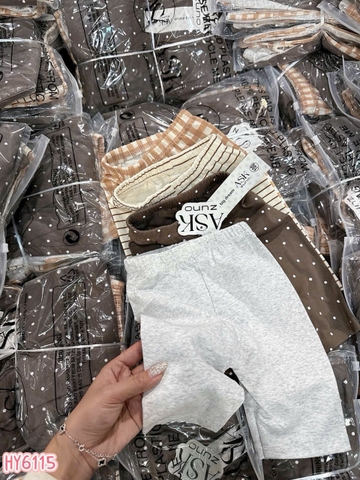 BT866-ComBo 4 quần legging cộc cho bé gái 8-26kg