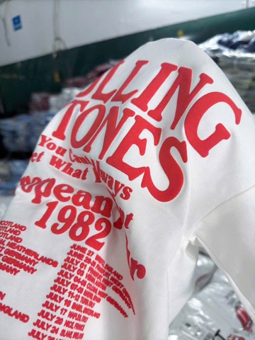 BT312- Bộ ROOLING đỏ trắng bé trái chất cotton xược mix quần cua