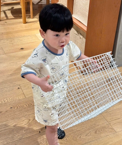 CB361- Combo 2 bộ puppy viền chất cotton đẹp
