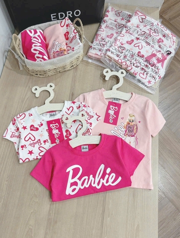 CB194-Combo 3 áo phông BABIES bé gái chất mát