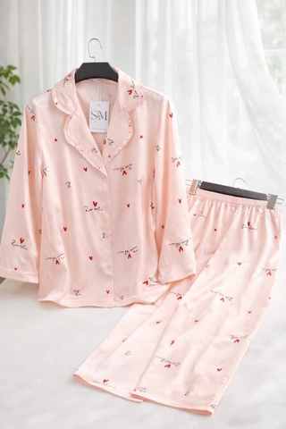 SET892-Set lụa Áo DÀI - QUẦN DÀI nhiều họa chết chất latin đẹp,kĩ