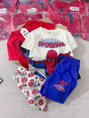 CB202-Combo 2 bộ siêu nhân bản cộc tay chất cotton