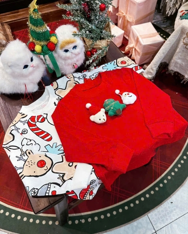 CB186-Combo 2 bộ cotton NOEL 2024 hàng Vnxk