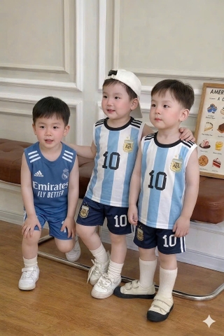 CB326- Combo 2 bộ thông hơi AII bóng đá sát nách