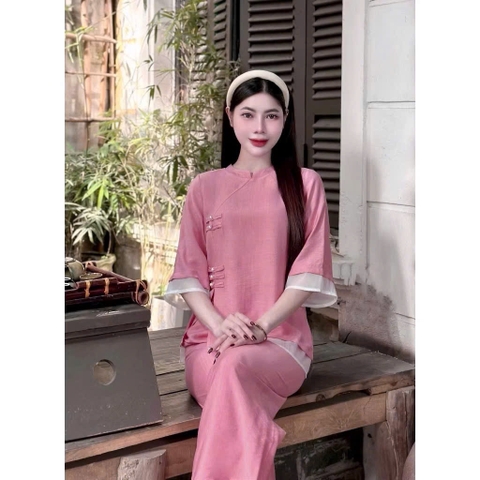 🍀 SET446-SET PHÁP PHỤC CỔ TÀU CÚC TẾT PHỐI 🍀