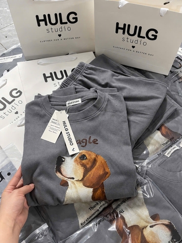 SET1082- Set xám in CÚN BEAGLE SET 🤎