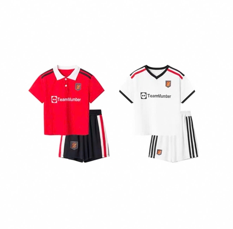 Cb359- Combo 2 bộ Team Mumber quần cộc bé trai