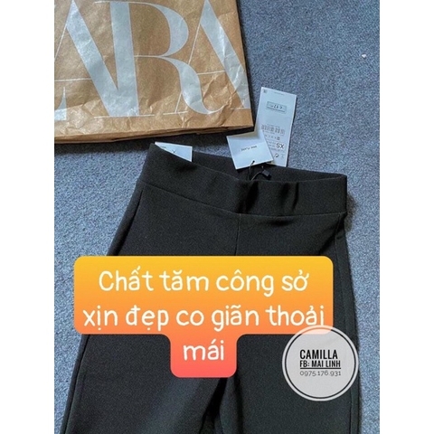 Quần ống loe chất tăm HÀN