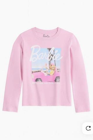 Cb342- Combo 3  áo thun BABIE dài tay bé gái