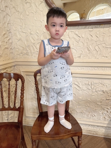 CB309- Combo 3 bộ ba lỗ bé trai