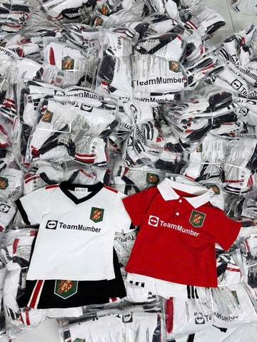 Cb359- Combo 2 bộ Team Mumber quần cộc bé trai