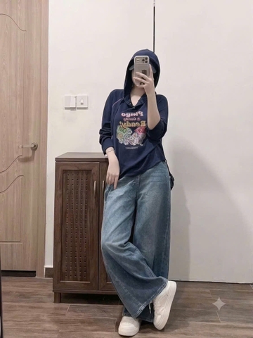 A760- Áo Thun giấy màu than in hồng PINGO