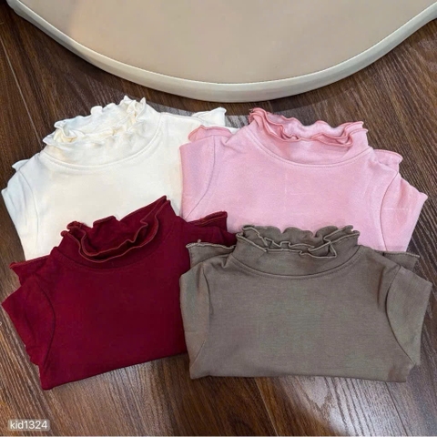 CB298- Combo 2 áo giữ nhiệt cao cổ bé gái