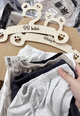 CB196-Combo 5 quần thun cotton cộc bé trai