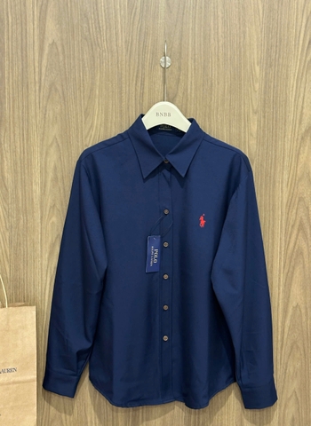 ☘️A373- SƠ MI THÊU TAG MÀU THAN DAI TAY FULL TEM