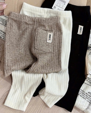 Cb170-COmbo 3 quần legging thu đông dài bé gái