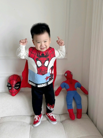 BT612- Bộ bé gái MiCKEY vàng quần legging xám