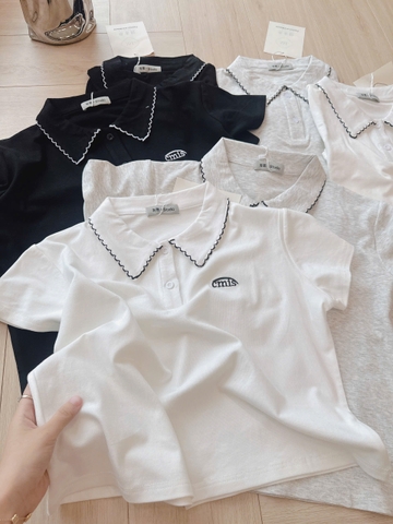 ☘️A320- Áo polo cổ viền cách điệu chất zip 3 màu