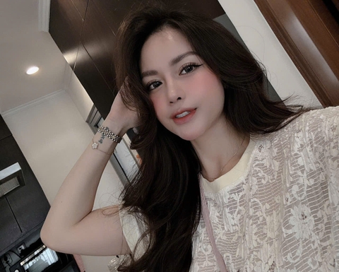 set616- Set bộ ren cô gái quần cộc màu trắng