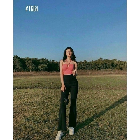 Quần ống loe chất tăm HÀN