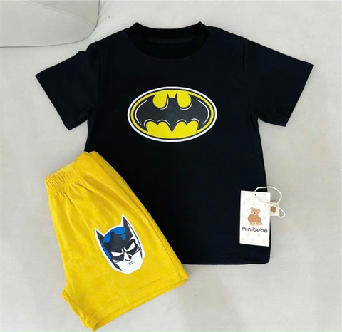 CB247- combo 2 bộ thun coton BADMAN loại đẹp