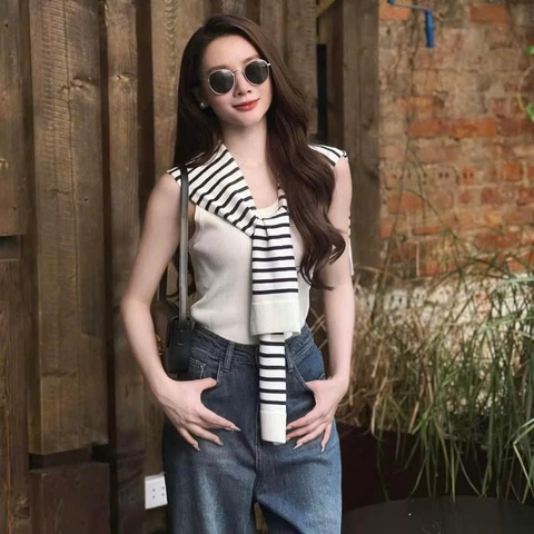 A357-Khăn choàng giả áo 4 MÀU