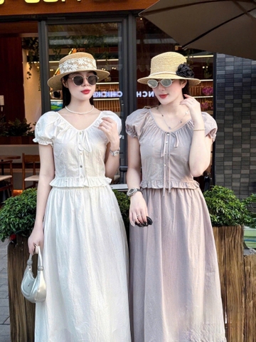 ☘️Set611- SET BỘ BÈO GẤU MIX CV A DÀI chất đũi🌷