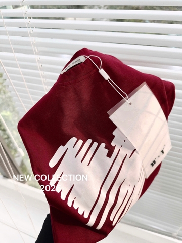 A189-Áo thun suông cộc tay đỏ trái tim