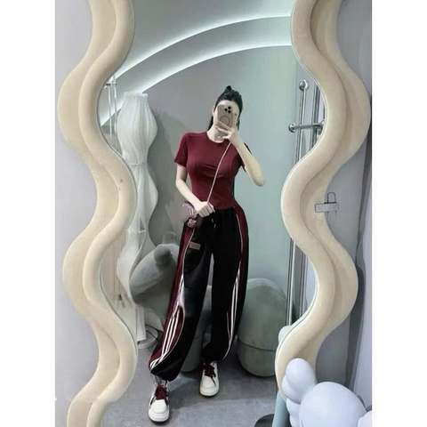 SET263-Set bộ body phối áo cotton mix quần chất mì dày dặn