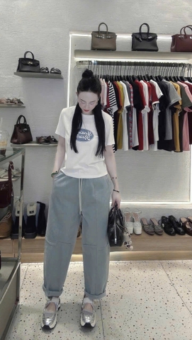 QUAN025_QUẦN BAGGY ỐNG CHUN 2 màu