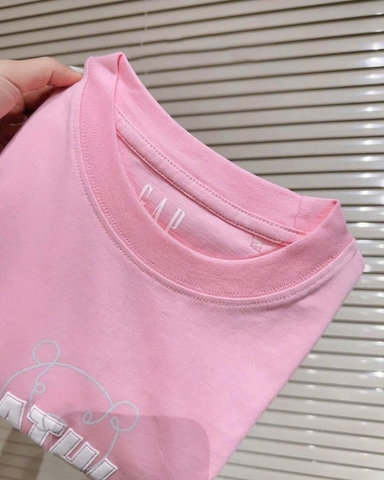 A305- Áo thun G.Á.P 2 màu trắng,hồng tem nhà máy chất đẹp