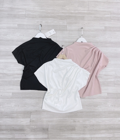 🍀 ÁO LEN DÍP LI VAI CHÉO🍓 3 màu đen,trắng,hồng