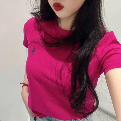 A481- áo len dệt kim cổ tròn 4 màu thêu full tem mác