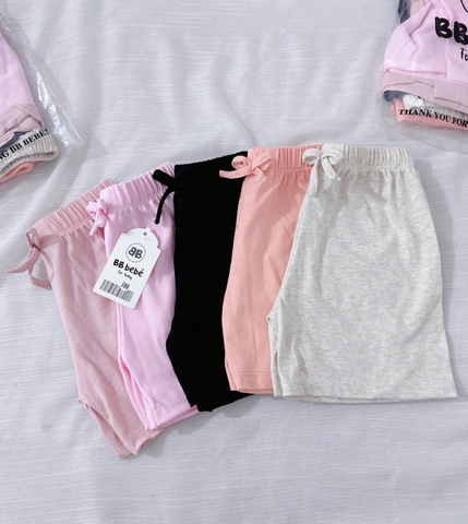 Cb317- combo 5 quần thun tông hồng quần cạp chun