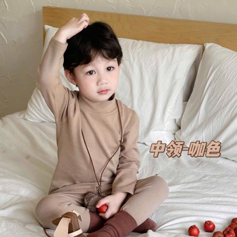 cb410- Combo 3 bộ zip lông màu nhạt cổ 3 phân