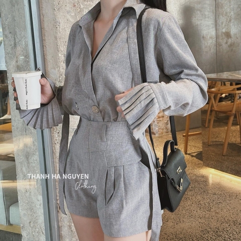 SET035-  SET GHI DẬP LI TAY MIX SHORT LY CÁCH ĐIỆU 💎