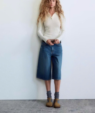 A350- Áo len thừng ôm cổ đức tay dài 3 màu