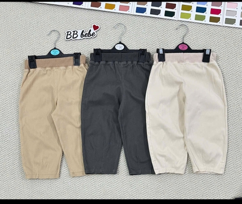 bt779-combo 3 quần kaki dáng bom gấu bé trai