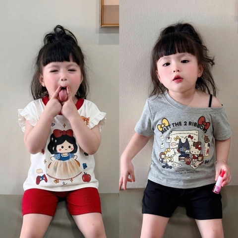 Bt958- Combo 2 áo kiều bé gáo chất cotton