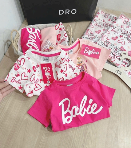CB194-Combo 3 áo phông BABIES bé gái chất mát