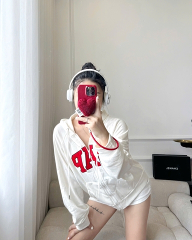 A136-Áo khoác nỉ G.A.P 2 màu trắng,đen