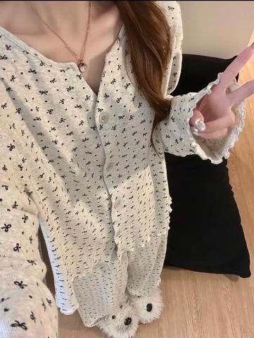Set1057- Set áo thun kẻ ngang nâu phối quần cộc