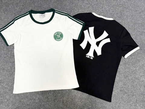 A480- Áo thun cộc tay NY 2 màu đen trắng hàng nhà máy đủ tem Nội dung 2