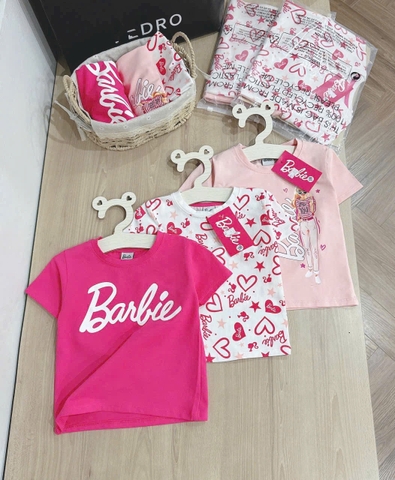 CB194-Combo 3 áo phông BABIES bé gái chất mát
