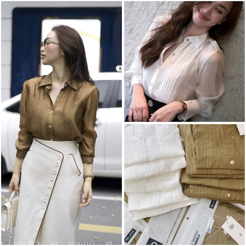 ☘️ A395- SƠ MI GU TƠ LY CÁ VAI CÚC TRAI 🍃